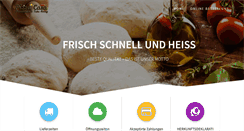 Desktop Screenshot of pizzacasa.ch