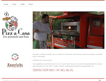 Tablet Screenshot of pizzacasa.be
